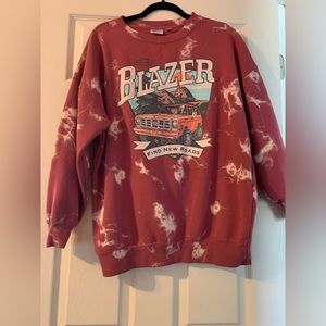 GM Official Chevy Blazer oversized crewneck